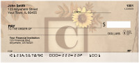 Sunflowers Monogram - C | BBJ-46