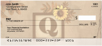 Sunflowers Monogram - Q | BBJ-60