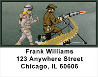 Military Fun Address Labels | LBMIL-37