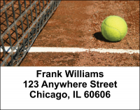 Tennis Address Labels | LBSPO-06