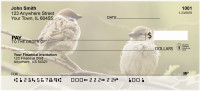 Sparrow In Spring Personal Checks | ZANJ-17