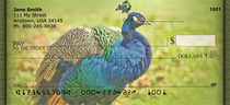 Peacock Parade Personal Checks 