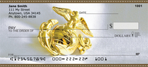 Marine Corp Emblem Personal Checks 