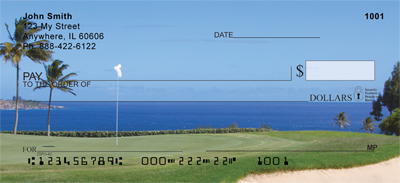 Golf Courses on The Ocean Personal Checks