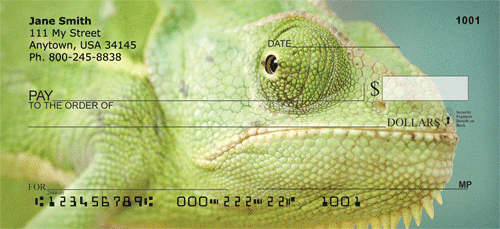 Lively Lizards Personal Checks