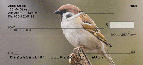 Sparrow Simplicity Personal Checks