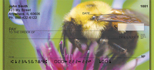 Bees On Flowers Checks