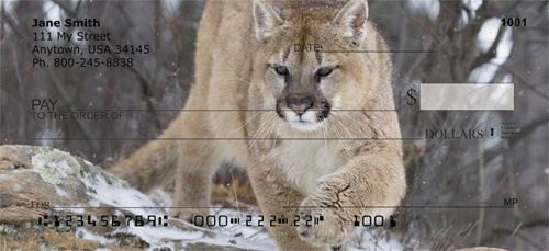 Cougar Personal Checks