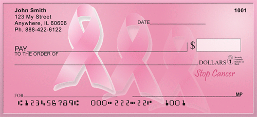 Stop Breast Cancer Personal Checks