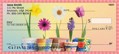 Spring Pots & Flowers Checks