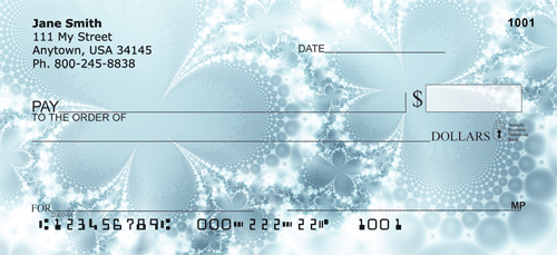 Icy Abstracts Checks