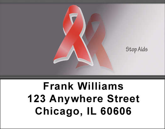 Stop Aids Address Labels