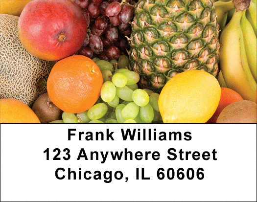 Tropical And Fruity Address Labels