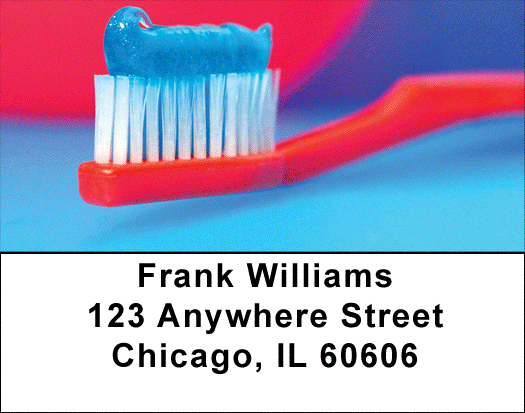 Clean Mouth In Red Address Labels