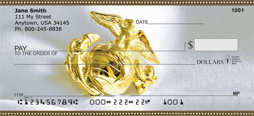 Marine Corp Emblem Checks