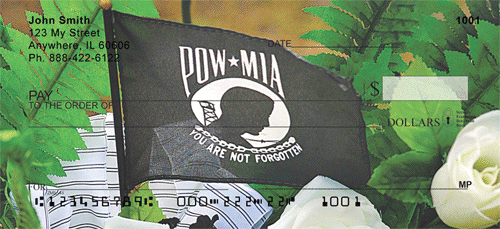 MIA Flags Personal Checks