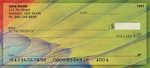 Feather Me Personal Checks