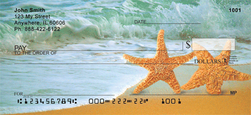 Starfish On Parade Personal Checks