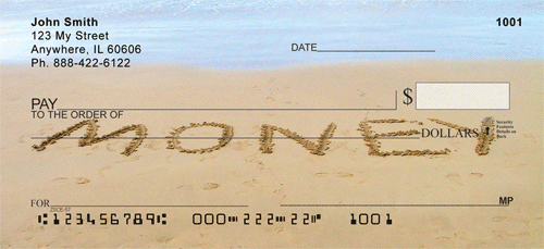 Messages In Sand Checks