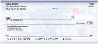 Frosty Winter Ice Personal Checks | ABS-51