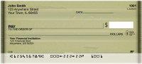 Peelin Green Personal Checks | ABS-61