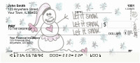 Let It Snow, Let It Snow, Let It Snow! Personal Checks by Amy S Petrik