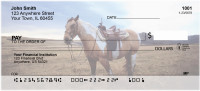 The Empty Saddle Personal Checks | ANI-84