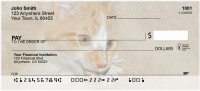 Flowers & Cats Personal Checks | ANJ-11