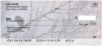 Sparrow In Winter Personal Checks | ANJ-18