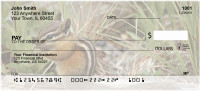 Chipmunks In Woods Personal Checks | ANJ-28