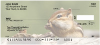 Chipmunks In Woods Personal Checks | ANJ-28