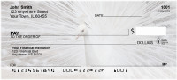 White Peacock Personal Checks | ANJ-55