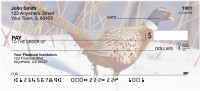 Pheasants In Winter Personal Checks | ANJ-57