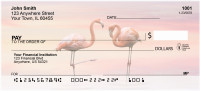 Pink Flamingo Personal Checks | ANJ-59