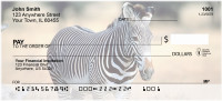 Zebra In Wild Personal Checks | ANJ-92