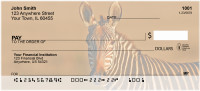 Zebras At Sunset Personal Checks | ANJ-95
