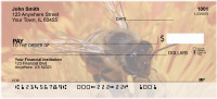 Bees On Flowers Personal Checks | ANK-18
