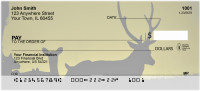 Deer Sunset Silhouettes Personal Checks | ANK-29