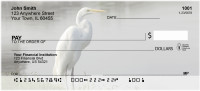 Great White Egret Personal Checks | ANK-45