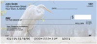 Great White Egret Personal Checks | ANK-45