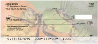 Insects On Flowers Personal Checks | ANK-54