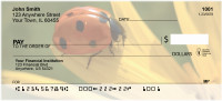 Insects On Flowers Personal Checks | ANK-54