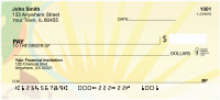 Sunny Fall Days Personal Checks | BBA-49