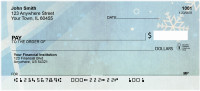 Ribbons Of Snow Personal Checks | BBA-54