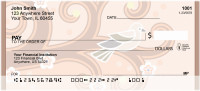 Peachy Spring Personal Checks | BBA-69