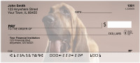 Bloodhound Portrait Personal Checks | BBA-85