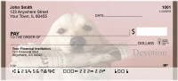 Yellow Labrador Devotion Personal Checks