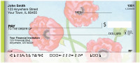 Playful Poppies Personal Checks | BBD-53