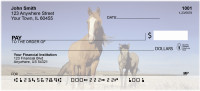 Wild Spanish Mustang Personal Checks | BBE-12