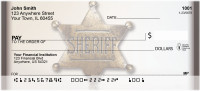 Sheriff Badge Personal Checks